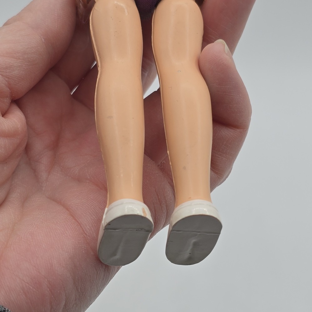 Vintage 8" Walker Doll Hard Plastic Sleep Eyes Head Turns - Picture 9 of 16